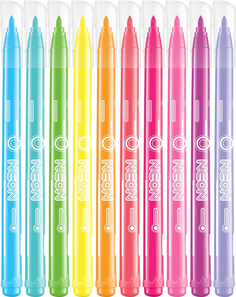 MARCADOR MAPED NEON X10