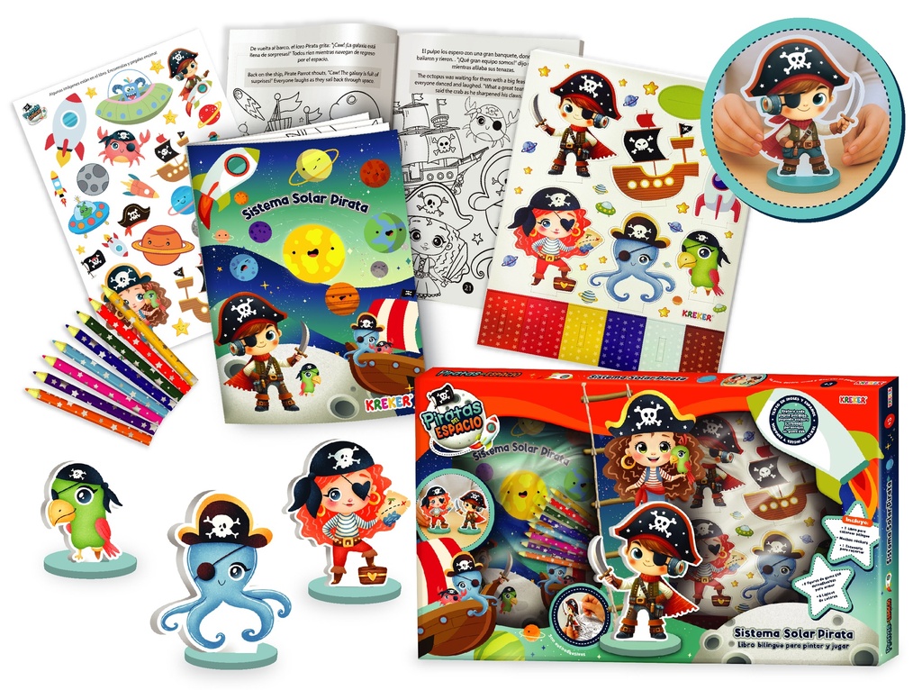 JUEGO KREKER PIRATAS DEL ESPACIO