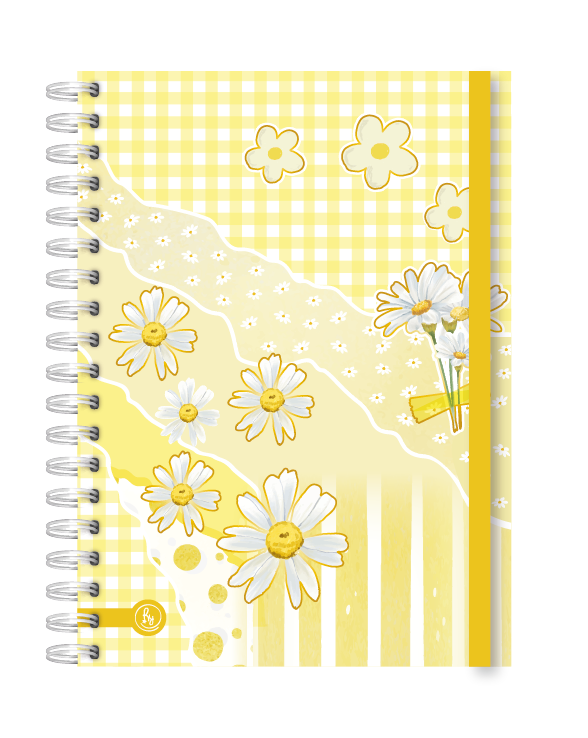 CUADERNO RY A5 15X21 ANILLADO 80 HOJAS LISO MIX 1071