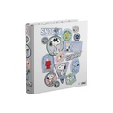 CARPETA 3X40 MOOVING SNOOPY