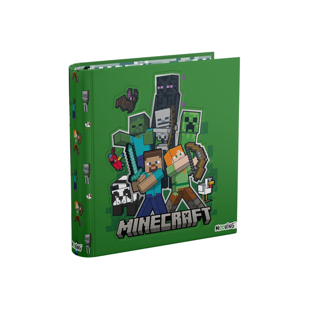 CARPETA 3X40 MOOVING MINECRAFT