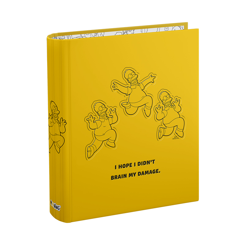 CARPETA A4 2X40 MOOVING SIMPSONS