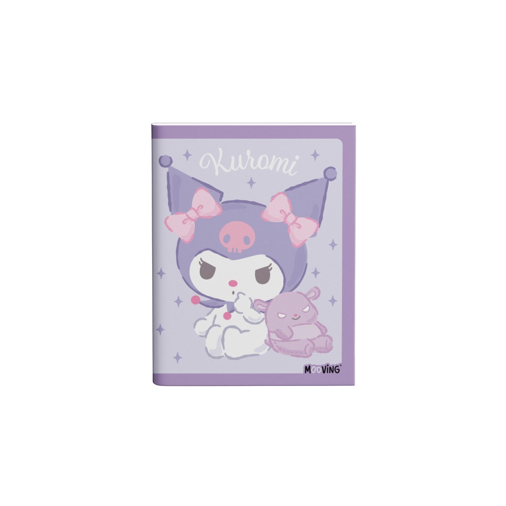 CUADERNO MOOVING 16X21 TAPA FLEXIBLE 48 HOJAS KUROMI