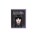 CUADERNO MOOVING 16X21 TAPA FLEXIBLE ABROCHADO 48 HOJAS MERLINA