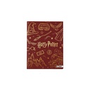 CUADERNO MOOVING 16X21 TAPA DURA COSIDO 48 HOJAS HARRY POTTER