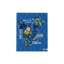 CUADERNO MOOVING 19.5X24 TAPA DURA COSIDO 48 HOJAS MINECRAFT