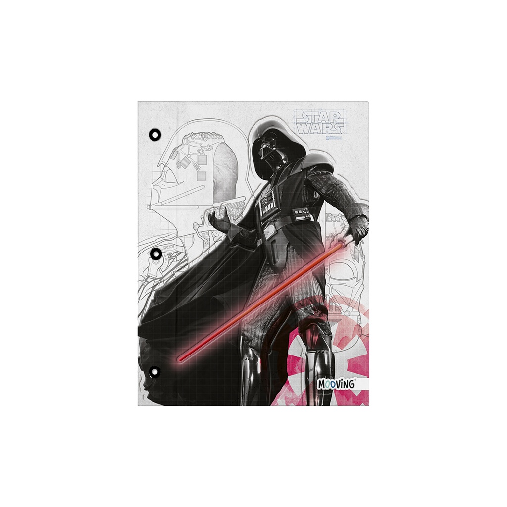 CARPETA MOOVING Nº3 2 TAPAS STAR WARS