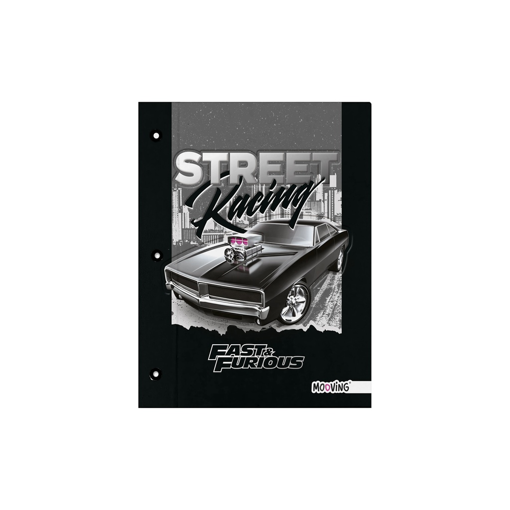 CARPETA 2 TAPAS Nº3 MOOVING RAPIDO Y FURIOSO