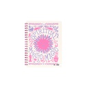 CUADERNO MOOVING 16X21 TAPA DURA CON ESPIRAL 80 HOJAS MYSTIC