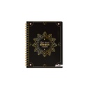 CUADERNO MOOVING 16X21 TAPA DURA CON ESPIRAL 80 HOJAS BOHO