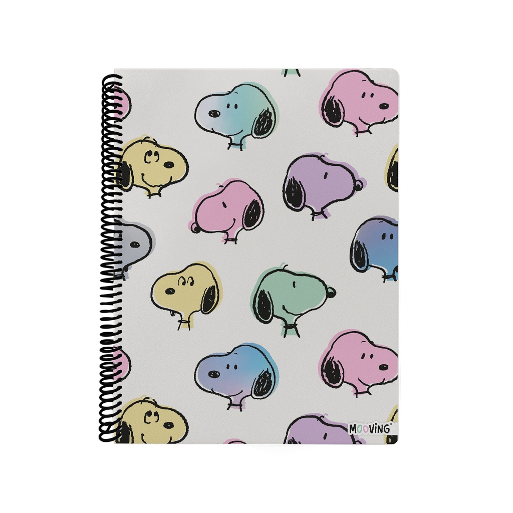 CUADERNO MOOVING A4 UNIVERSITARIO 80 HOJAS SNOOPY