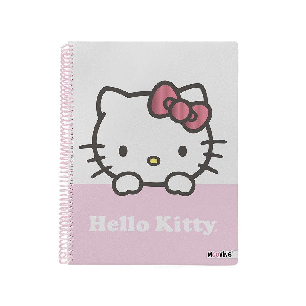 CUADERNO MOOVING A4 UNIVERSITARIO 80H HELLO KITTY