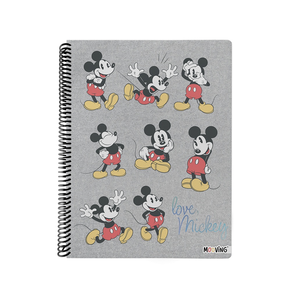 CUADERNO MOOVING A4 UNIVERSITARIO 80 HOJAS MICKEY MOUSE