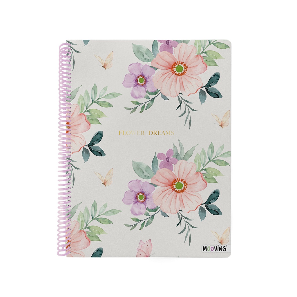 CUADERNO MOOVING A4 UNIVERSITARIO 80 HOJAS GARDEN