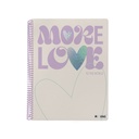 CUADERNO MOOVING A4 UNIVERSITARIO 80 HOJAS COOL