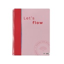 CUADERNO MOOVING A4 UNIVERSITARIO 80 HOJAS PASTEL BLOCK