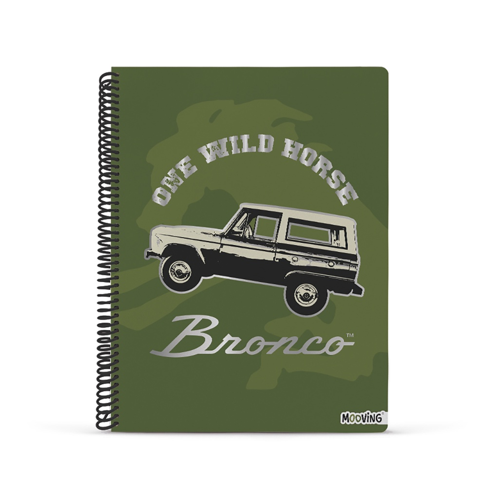 CUADERNO MOOVING A4 UNIVERSITARIO 80 HOJAS FORD