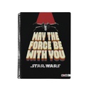 CUADERNO MOOVING A4 UNIVERSITARIO 80 HOJAS STAR WARS