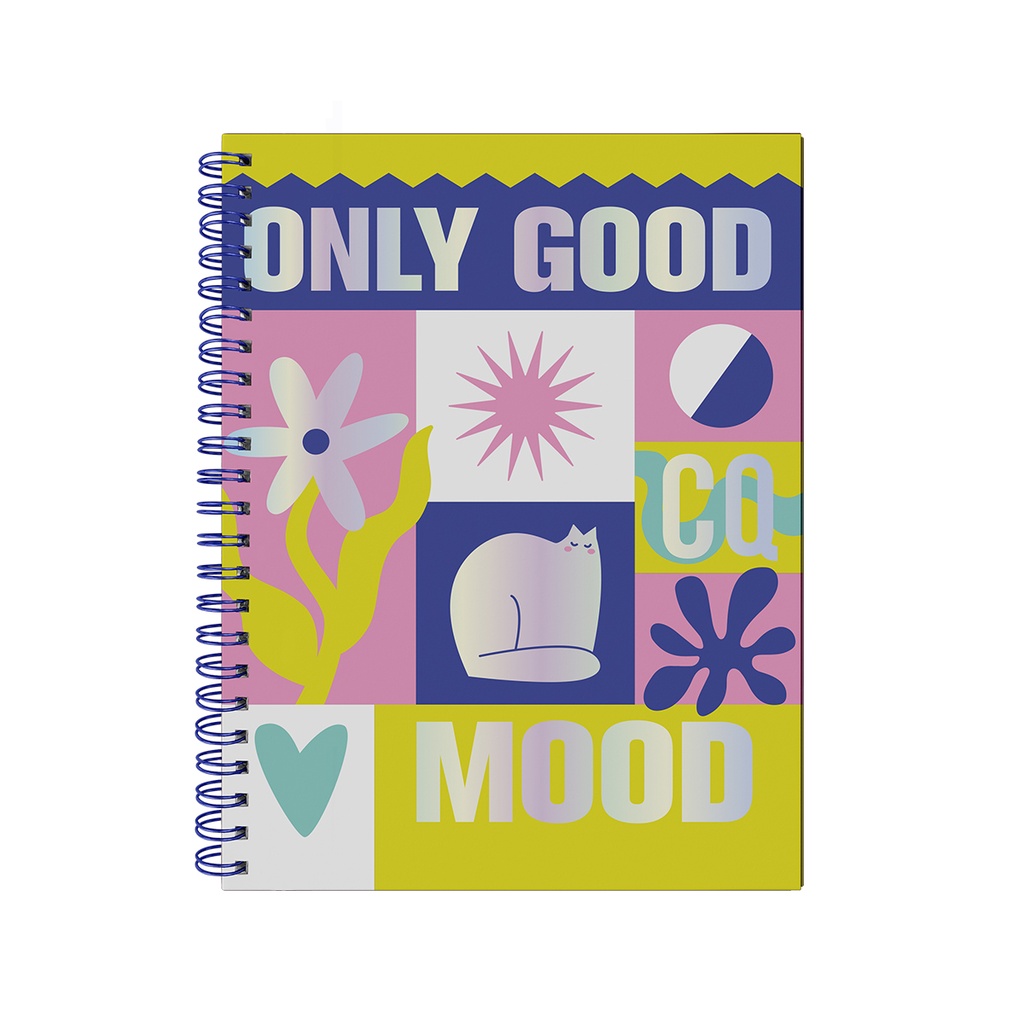 CUADERNO MOOVING TAPA DURA A4 96 HOJAS COMO QUIERES