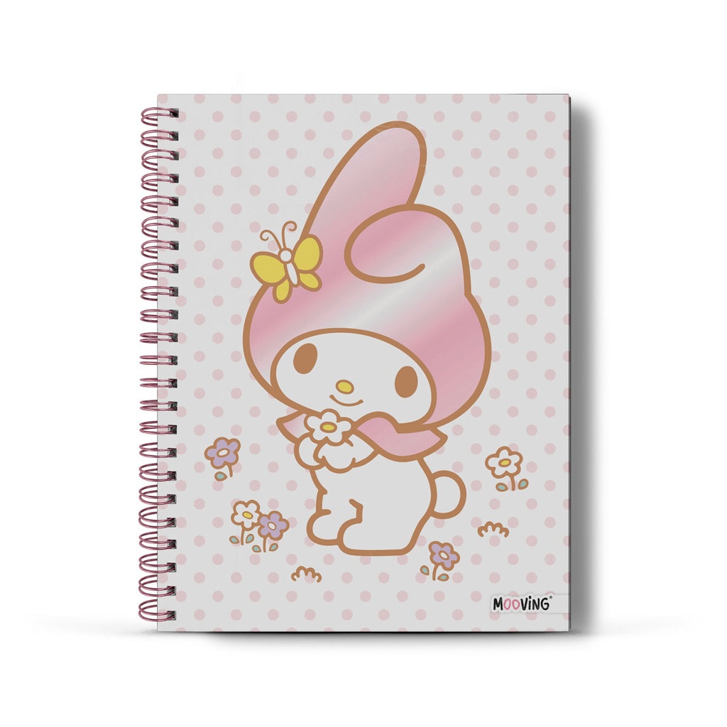 CUADERNO MOOVING A4 TAPA DURA 96 HOJAS MY MELODY