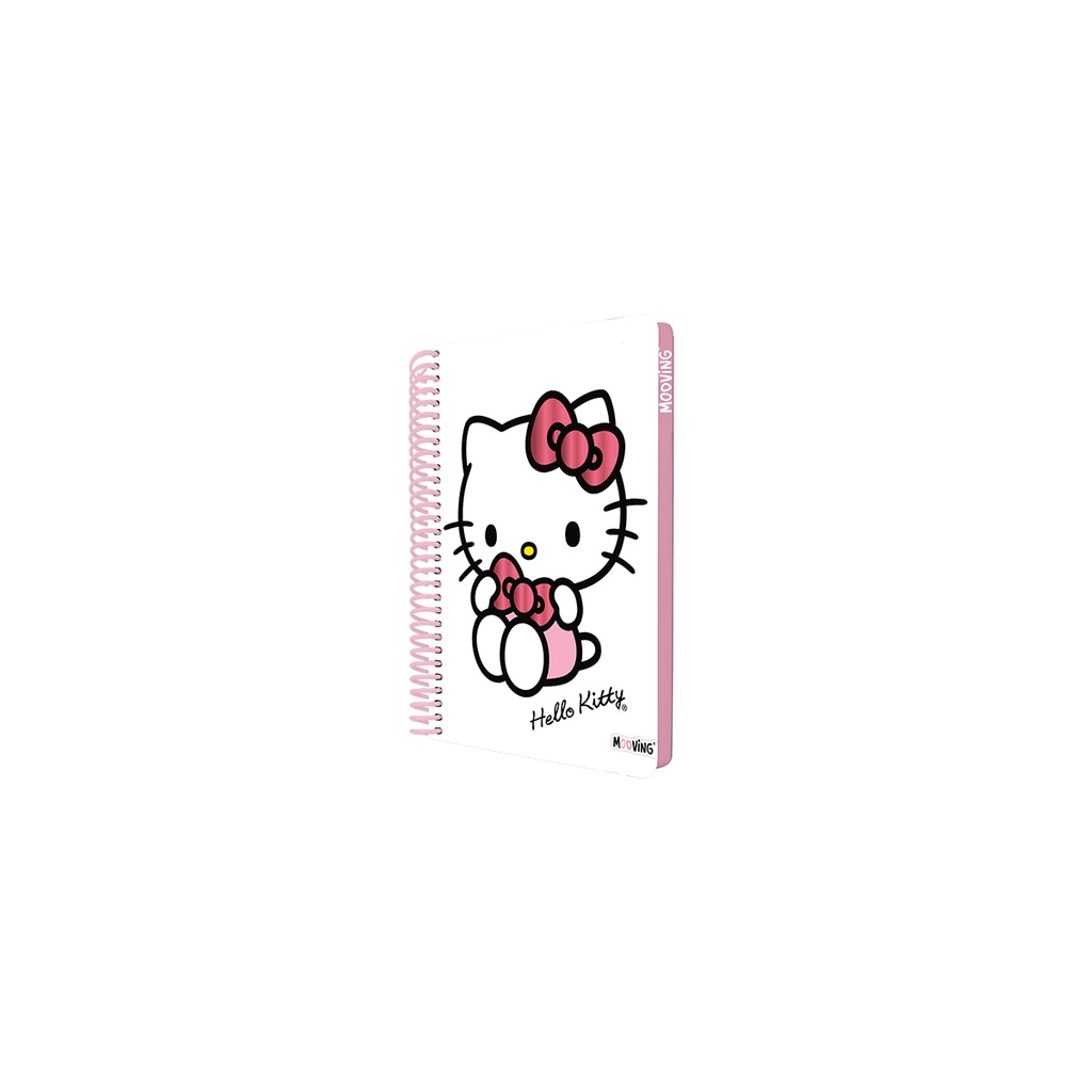 CUADERNO MOOVING POCKET 12X14.5 96 HOJAS HELLO KITTY