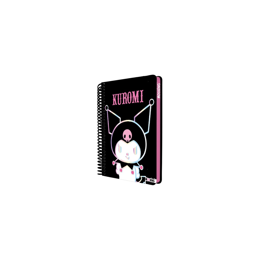 CUADERNO MOOVING POCKET 12X14.5 96 HOJAS KUROMI