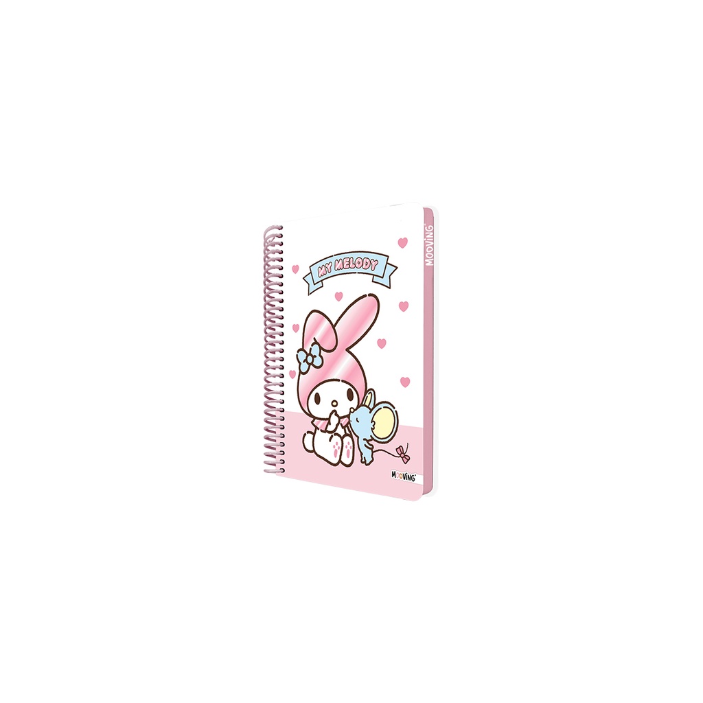 CUADERNO MOOVING POCKET 12X14.5 96 HOJAS MY MELODY