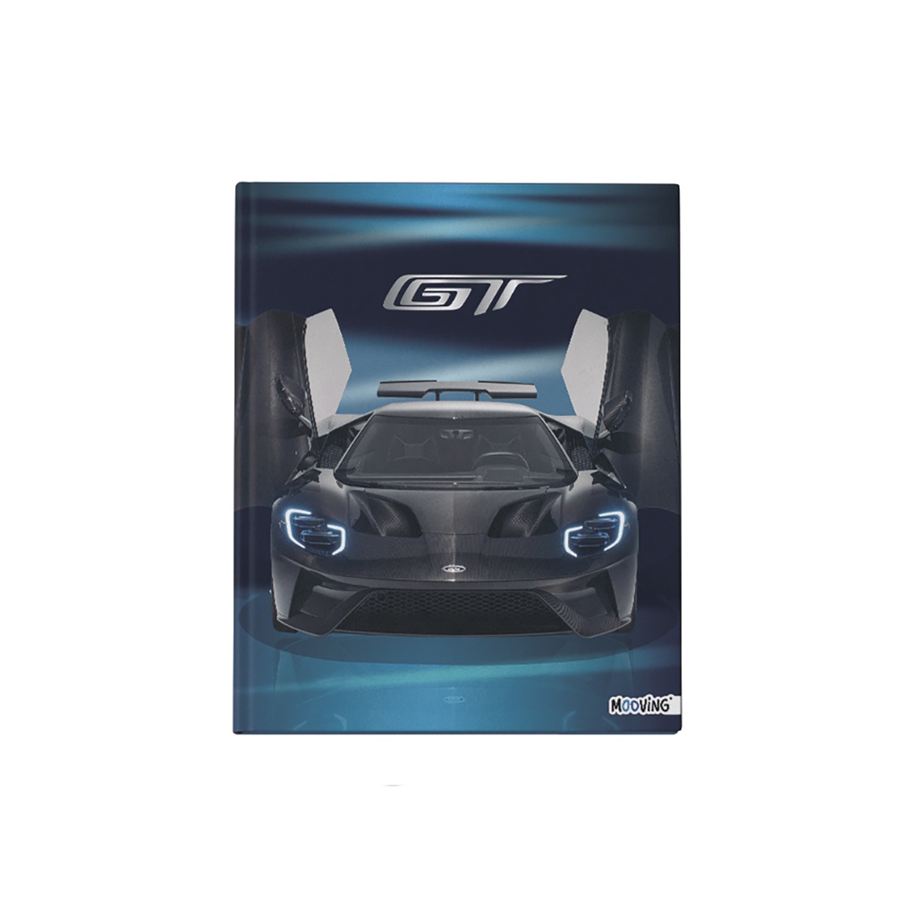 CUADERNO MOOVING 19.5X24 TAPA DURA COSIDO 48 HOJAS FORD