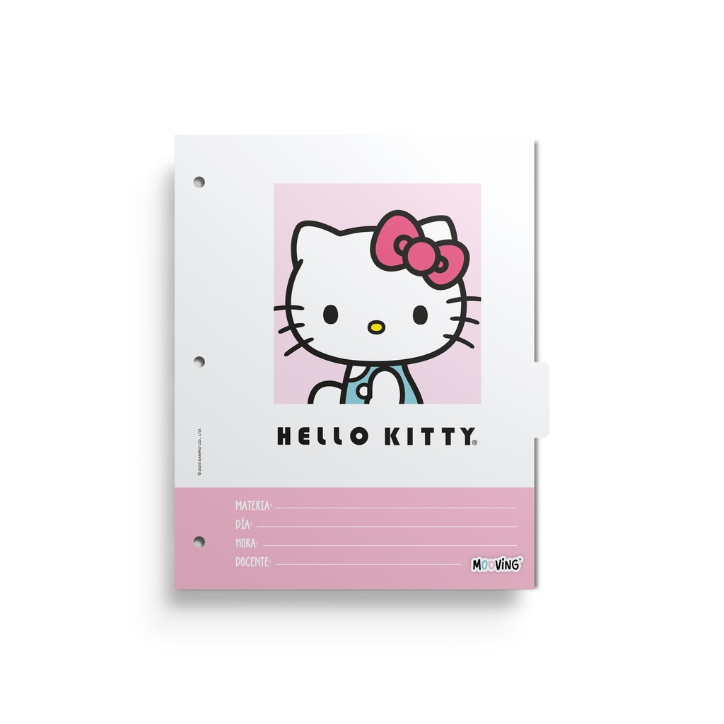 SEPARADOR ESCOLAR MOOVING X6 HELLO KITTY