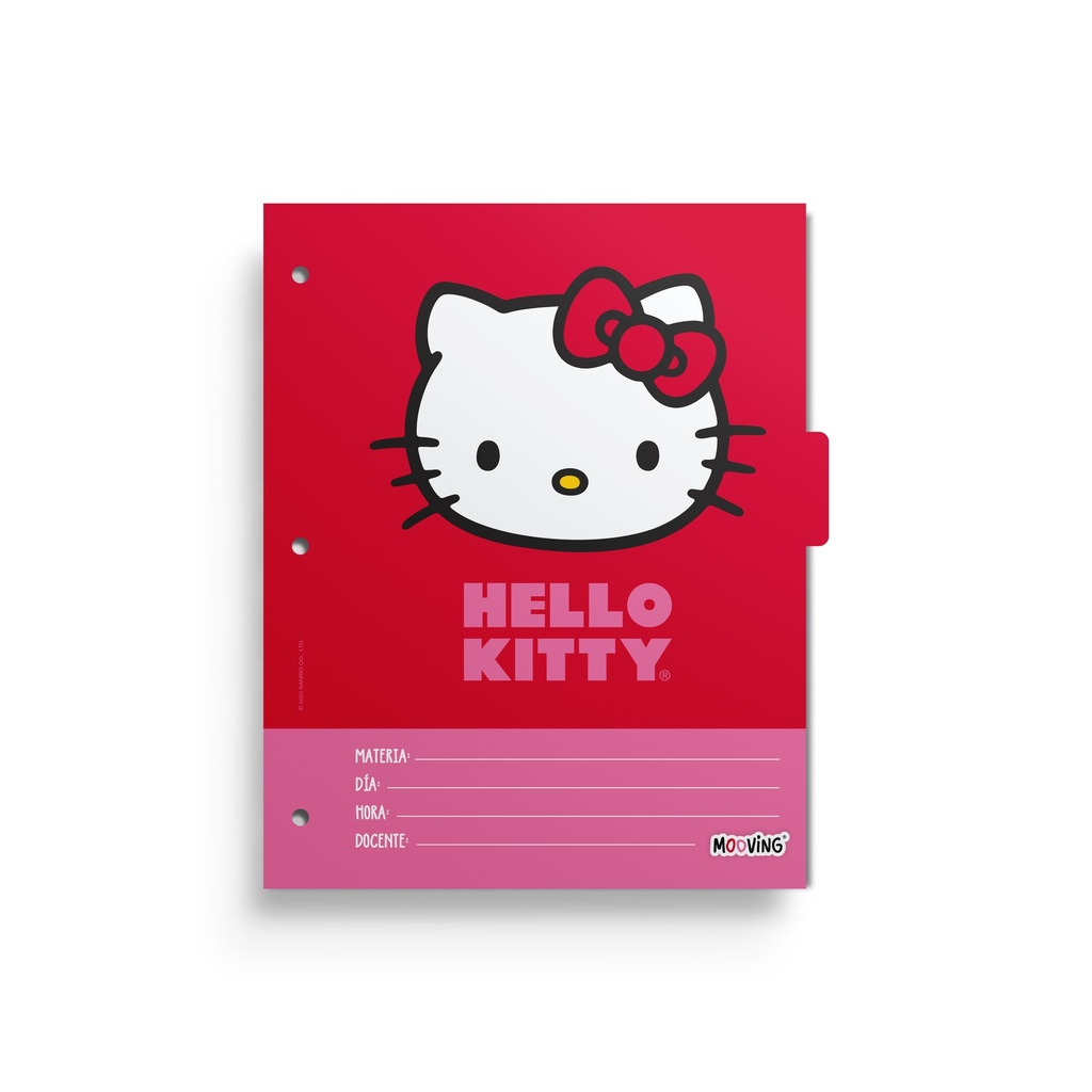 SEPARADOR ESCOLAR MOOVING X6 HELLO KITTY