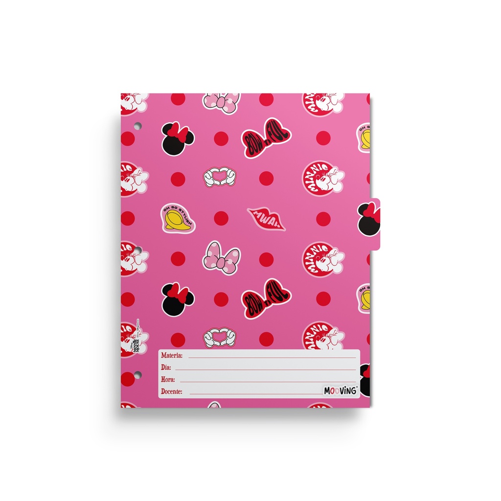 SEPARADOR ESCOLAR MOOVING X6 MINNIE MOUSE