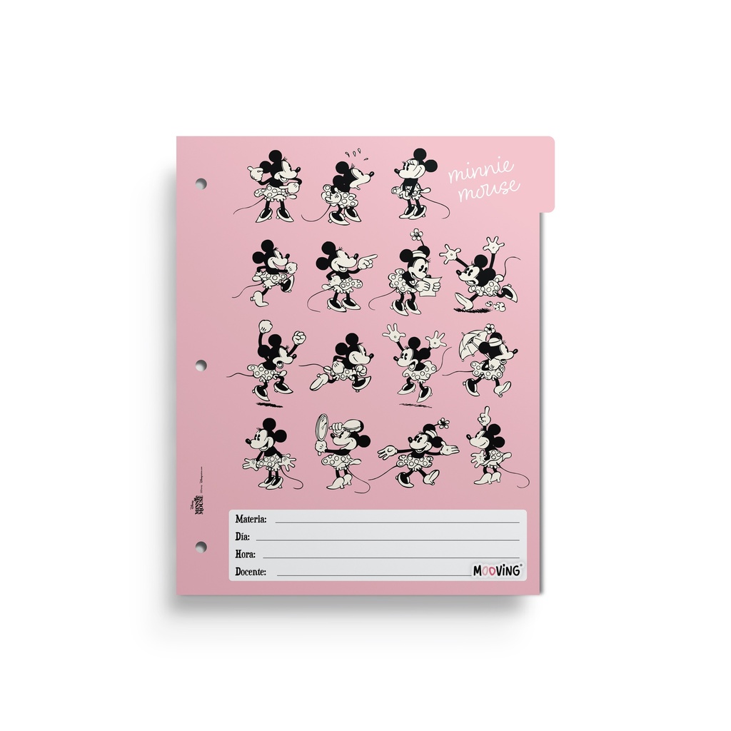 SEPARADOR ESCOLAR MOOVING X6 MINNIE MOUSE