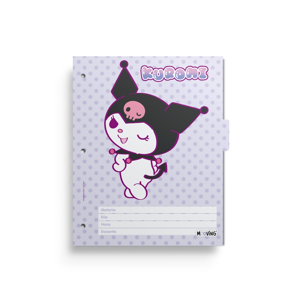 SEPARADOR ESCOLAR MOOVING X6 KUROMI