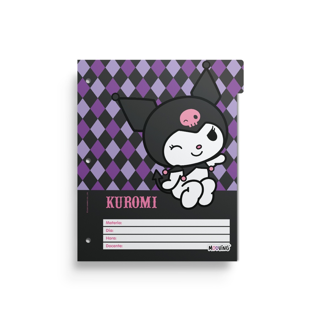 SEPARADOR ESCOLAR MOOVING X6 KUROMI