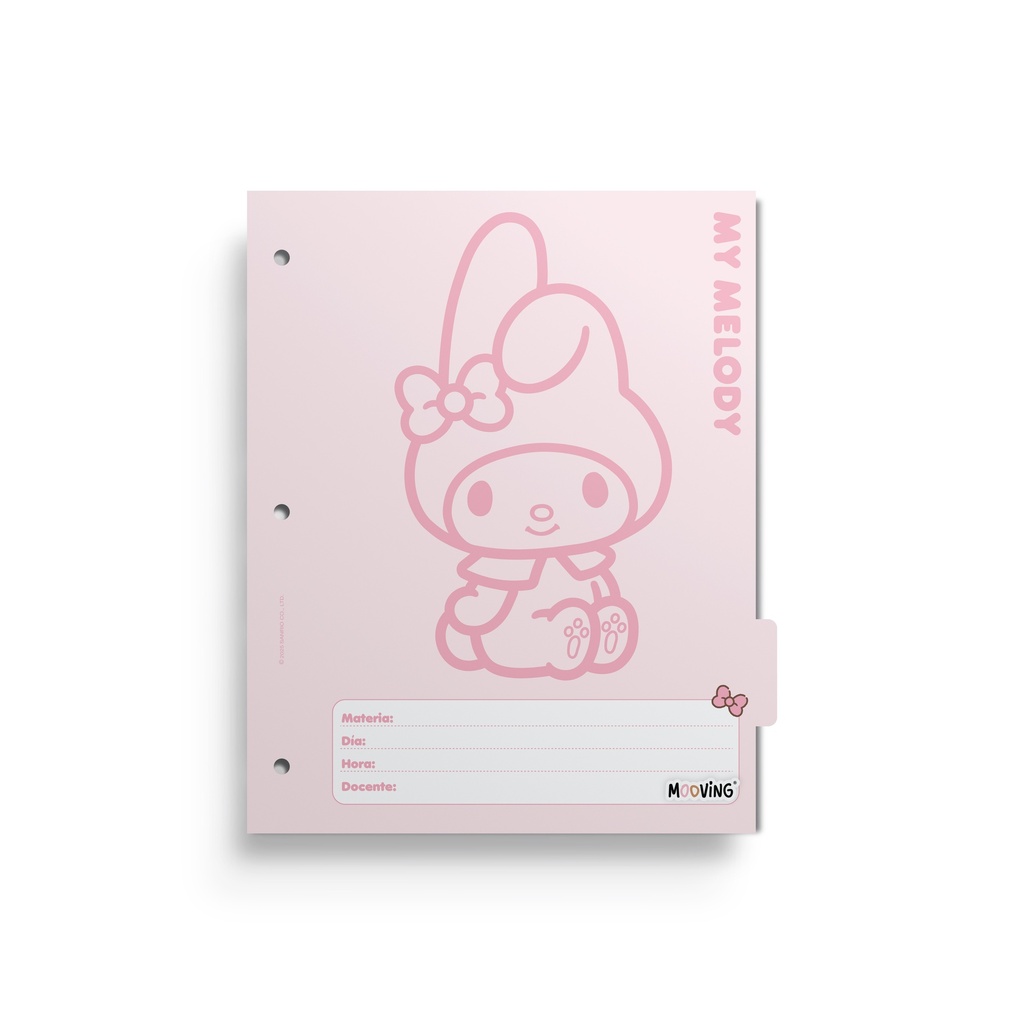 SEPARADOR ESCOLAR MOOVING X6 MY MELODY