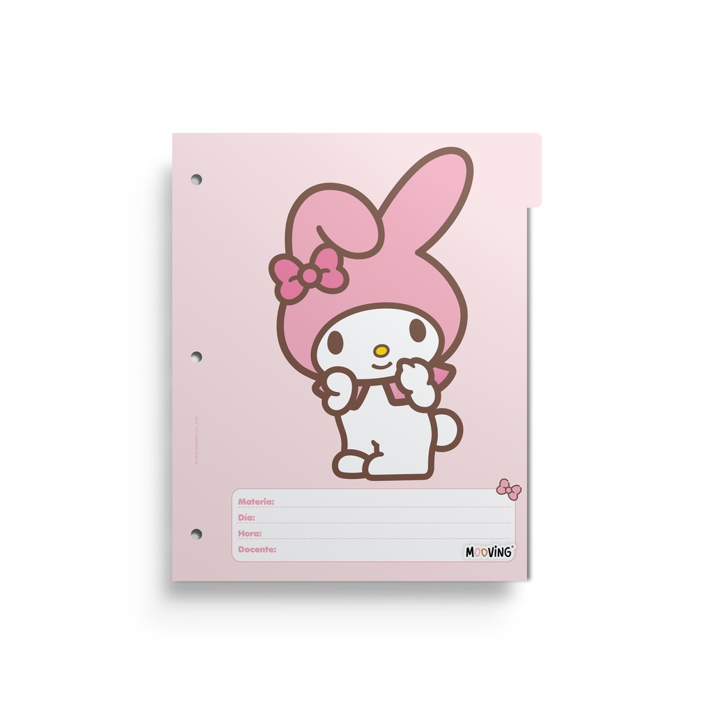 SEPARADOR ESCOLAR MOOVING X6 MY MELODY