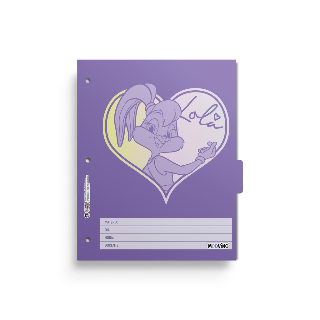 SSEPARADOR ESCOLAR MOOVING X6 LOONEY TUNES