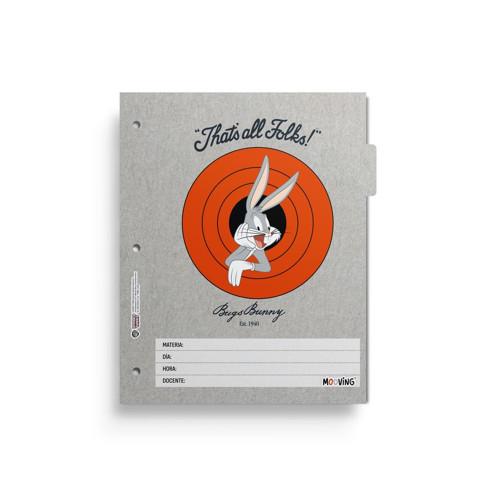 SSEPARADOR ESCOLAR MOOVING X6 LOONEY TUNES