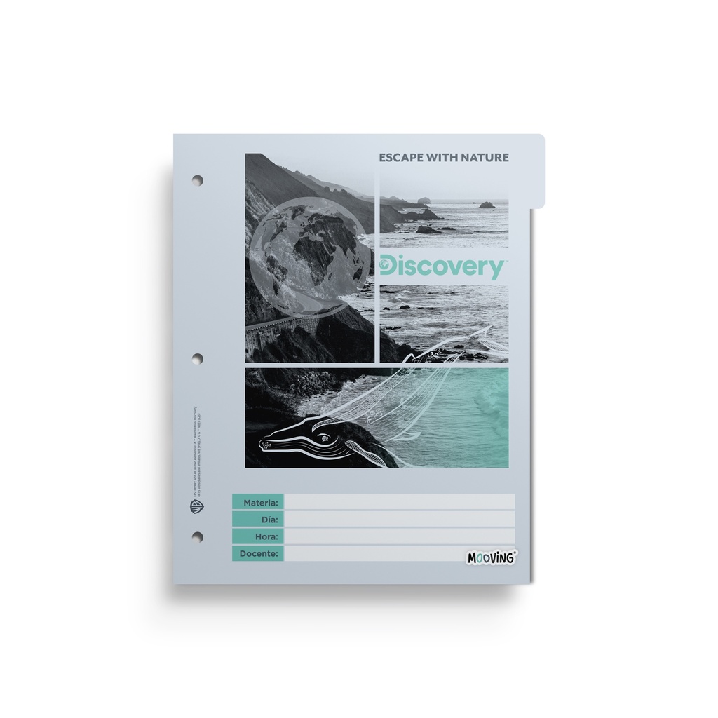 SEPARADOR ESCOLAR MOOVING X6 DISCOVERY