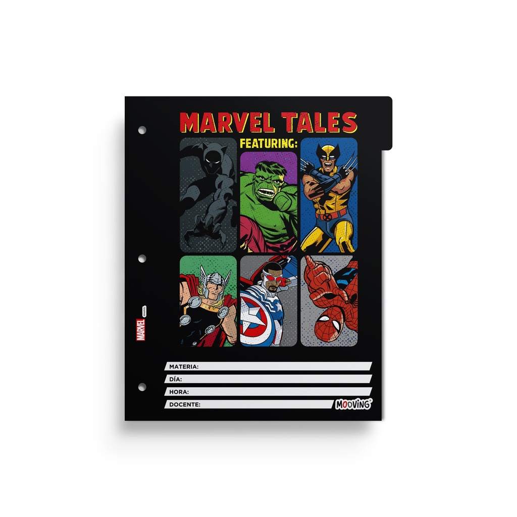 SEPARADOR ESCOLAR MOOVING X6 MARVEL