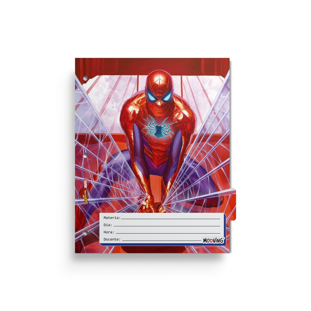 SEPARADOR ESCOLAR MOOVING X6 SPIDERMAN