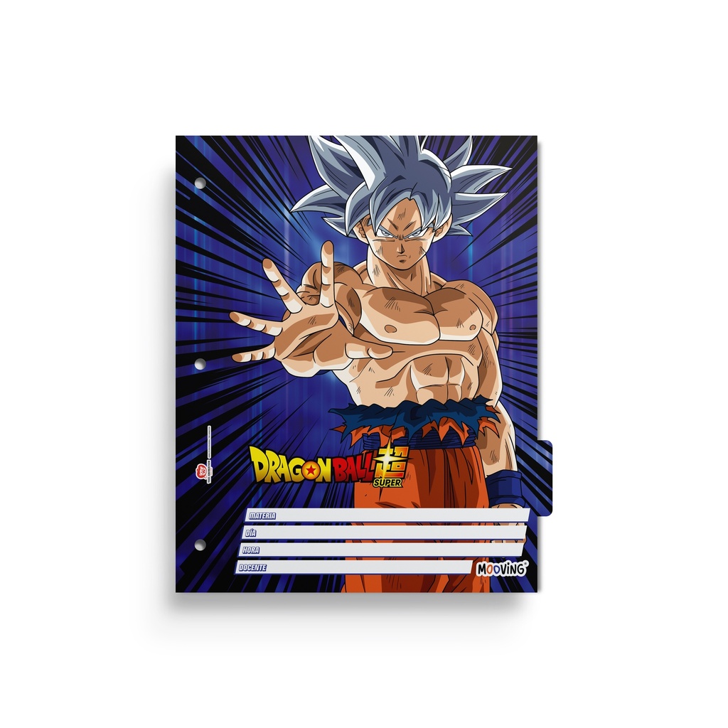 SEPARADOR ESCOLAR MOOVING X6 DRAGON BALL