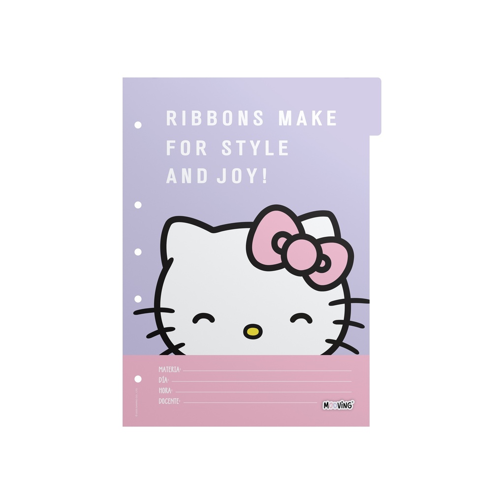SEPARADOR A4 MOOVING HELLO KITTY
