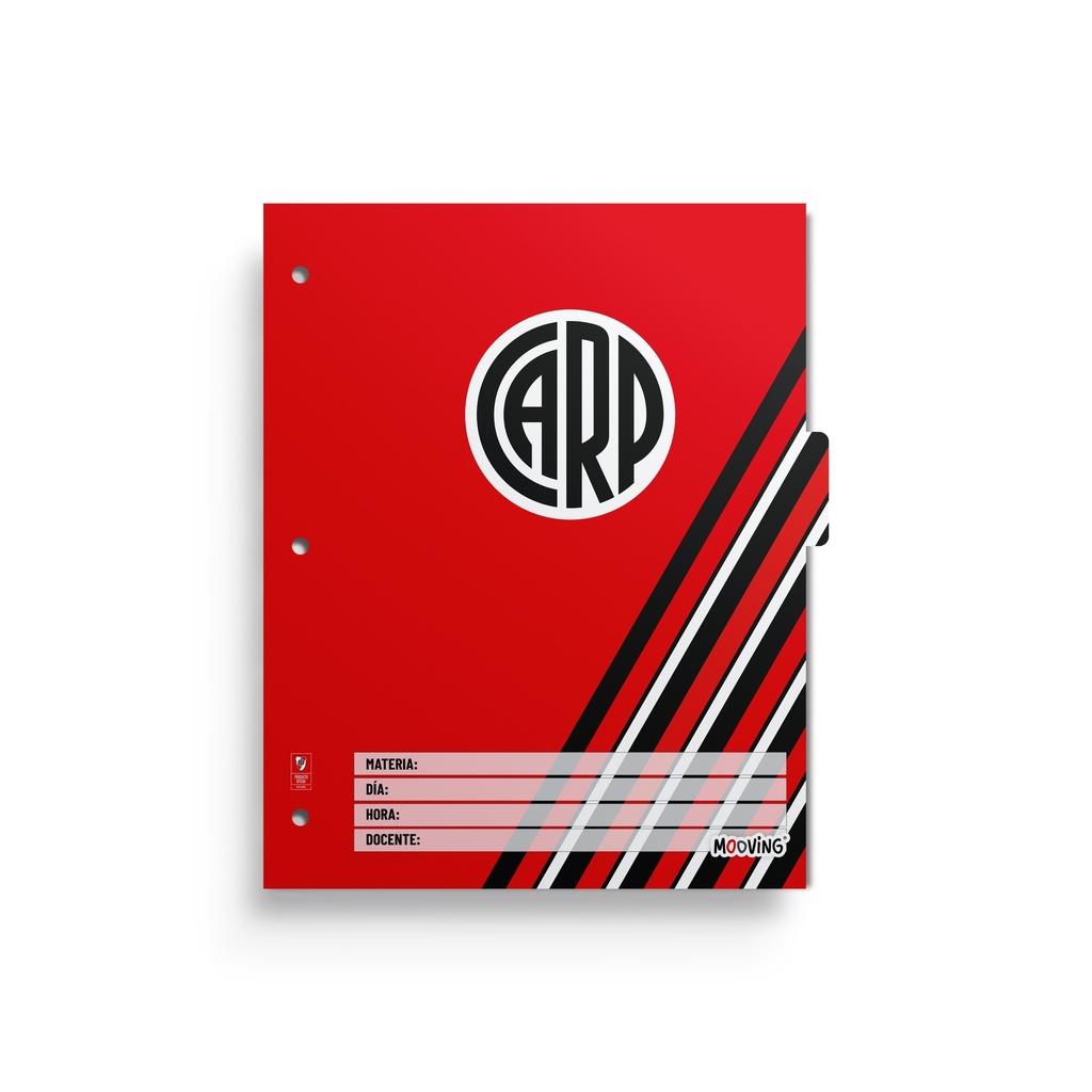 SEPARADOR ESCOLAR MOOVING RIVER PLATE