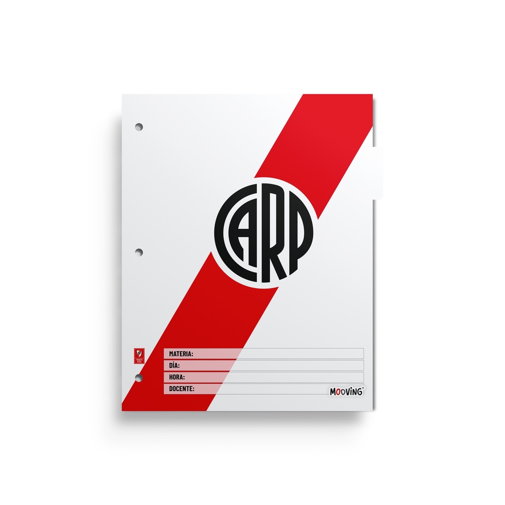 SEPARADOR ESCOLAR MOOVING RIVER PLATE