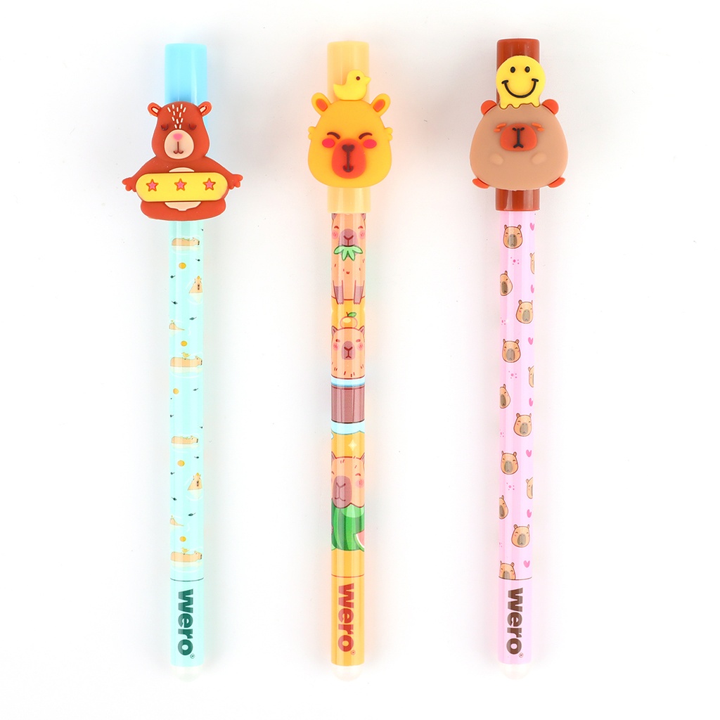 BOLIGRAFO WERO BORRABLE X1 CAPYBARA