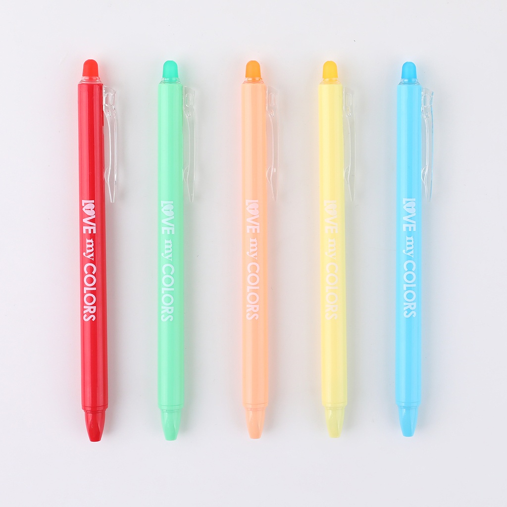 BOLIGRAFO WERO BORRABLE X5 I LOVE MY COLORS