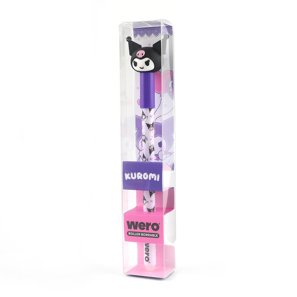 BOLIGRAFO WERO BORRABLE CAJA X1 KUROMI
