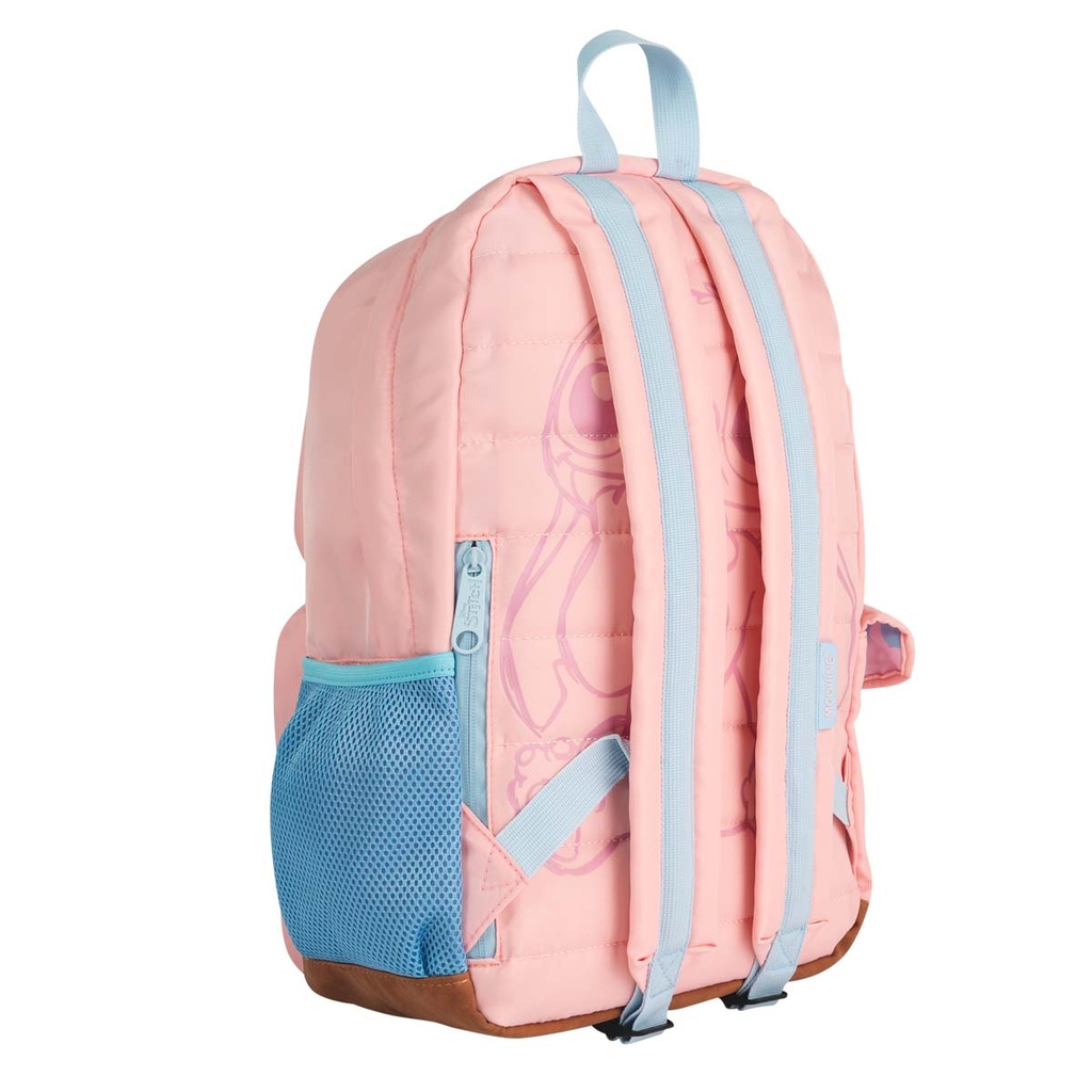 MOCHILA MOOVING ESPALDA STITCH PINK