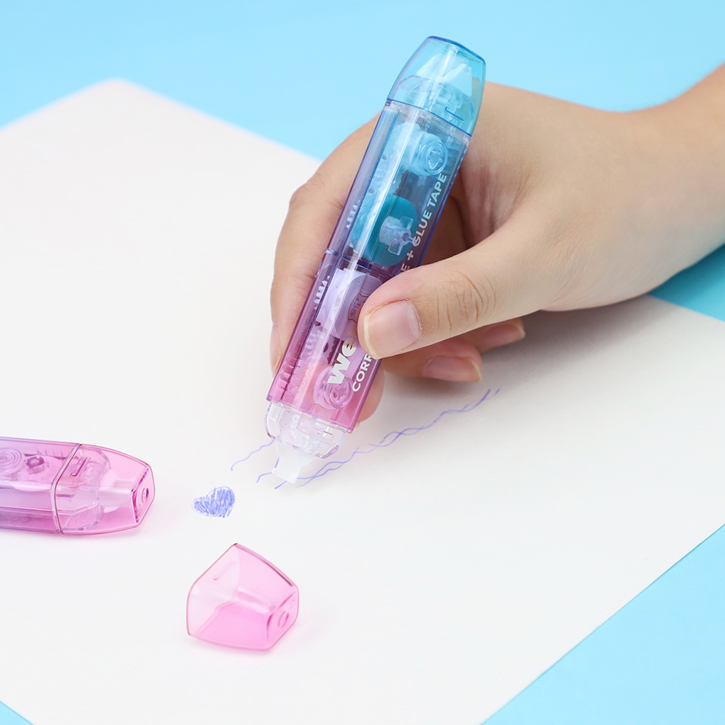 CORRECTOR WERO CINTA 2 EN 1 ADHESIVO DOBLE FAZ